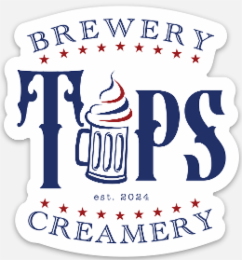 BREWERY CREAMERY TAPS EST 2024 logo