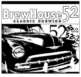 BREWHOUSE52 CLASSIC BREWING 52 logo