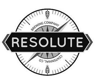 BREWING COMPANY RESOLUTE CENTENNIAL, CO logo