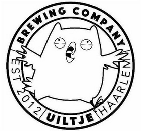 BREWING COMPANY UILTJE HAARLEM EST 2012 logo