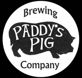BREWING PADDY'S PIG  COMPANY logo