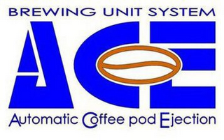 BREWING UNIT SYSTEM ACE AUTOMATIC COFFEE POD EJECTION logo