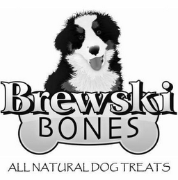 BREWSKI BONES ALL NATURAL DOG TREATS logo