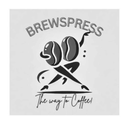 BREWSPRESS THE WAY TO COFFEE logo