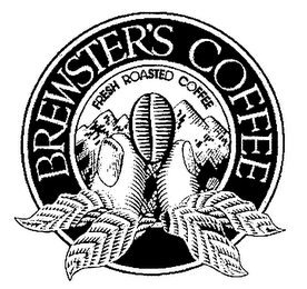BREWSTER'S COFFEE FRESH ROASTED COFFEE logo