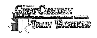 BREWSTER'S GREAT CANADIAN TRAIN VACATIONS logo