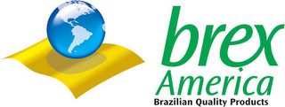 BREX AMERICA BRAZILIAN QUALITY PRODUCTS logo