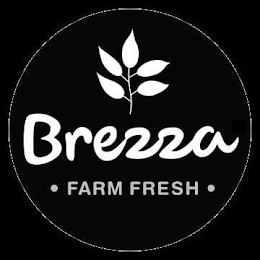 BREZZA • FARM FRESH • logo