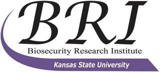 BRI BIOSECURITY RESEARCH INSTITUTE KANSAS STATE UNIVERSITY logo