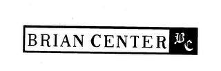 BRIAN CENTER BC logo