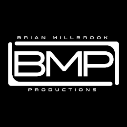 BRIAN MILLBROOK PRODUCTIONS BMP logo
