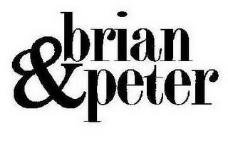 BRIAN & PETER logo