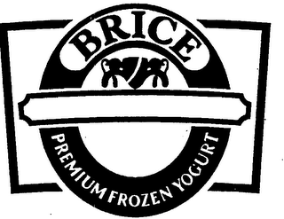 BRICE PREMIUM FROZEN YOGURT logo