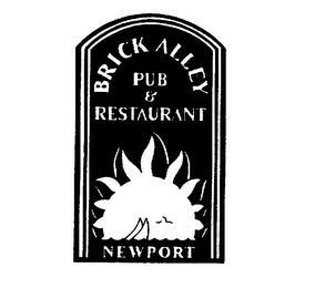 BRICK ALLEY PUB & RESTAURANT NEWPORT logo