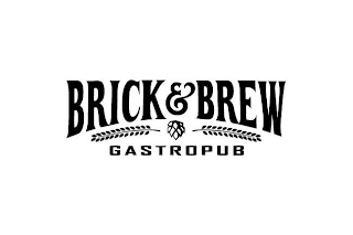 BRICK & BREW GASTROPUB logo