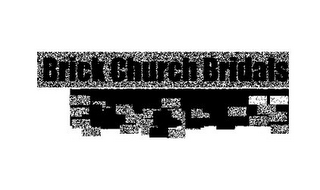 BRICK CHURCH BRIDALS logo