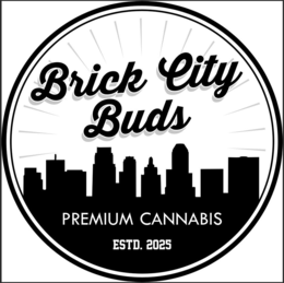 BRICK CITY BUDS PREMIUM CANNABIS ESTD. 2025 logo