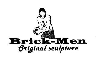BRICK-MEN ORIGINAL SCULPTURE 3 3 logo