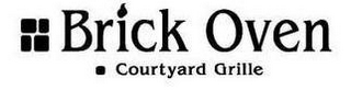 BRICK OVEN COURTYARD GRILLE logo