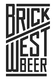 BRICK WEST BEER logo