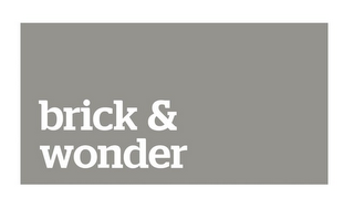 BRICK & WONDER logo