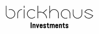 BRICKHAUS INVESTMENTS logo