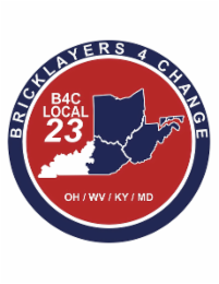 BRICKLAYERS 4 CHANGE B4C 23 OH/WV/KY/MD logo