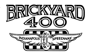BRICKYARD 400 INDIANAPOLIS MOTOR SPEEDWAY logo