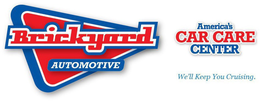BRICKYARD AUTOMOTIVE AMERICA'S CAR CARE CENTER WE'LL KEEP YOU CRUISING. logo