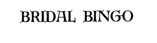 BRIDAL BINGO logo