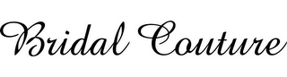 BRIDAL COUTURE logo