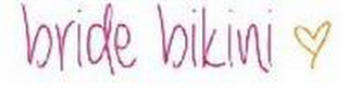 BRIDE BIKINI logo