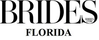 BRIDES BRIDES.COM FLORIDA logo