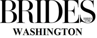 BRIDES BRIDES.COM WASHINGTON logo