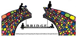 B.R.I.D.G.E BUILDING RAPPORT AND INTEGRATING DEVELOPMENTAL GUIDANCE THROUGH EDUCATION logo