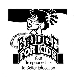 BRIDGE FOR KIDS YOUR TELEPHONE LINK TO BETTER EDUCATION logo