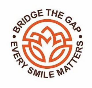 • BRIDGE THE GAP • EVERY SMILE MATTERS logo