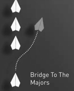 BRIDGE TO THE MAJORS logo