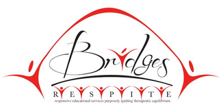 BRIDGES RESPITE RESPONSIVE EDUCATIONAL SERVICES PURPOSELY IGNITING THERAPEUTIC EQUILIBRIUM logo