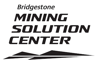 BRIDGESTONE MINING SOLUTION CENTER logo