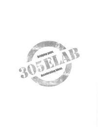 BRIDGING GAPS 305ELAB ACCELERATING IDEAS. logo