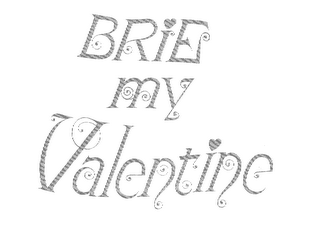 BRIE MY VALENTINE logo