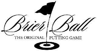 BRIER BALL THE ORIGINAL PUTTING GAME logo