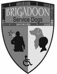 BRIGADOON SERVICE DOGS logo
