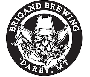 BRIGAND BREWING DARBY, MT logo