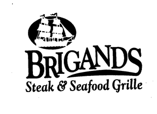 BRIGANDS STEAK & SEAFOOD GRILLE logo
