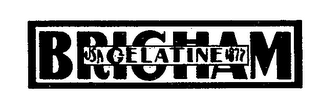 BRIGHAM GELATINE USA 1877 logo