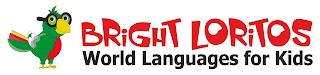 BRIGHT LORITOS WORLD LANGUAGES FOR KIDS logo