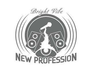 BRIGHT VIBE NEW PROFESSION logo