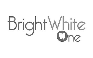 BRIGHT WHITE ONE logo